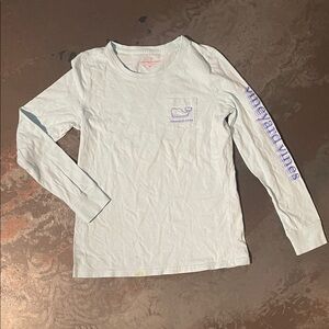 Vineyard Vines women’s Light Blue Long Sleeve Tee